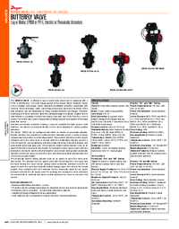 Thumbnail of document Brochure - WE20 Butterfly Valve